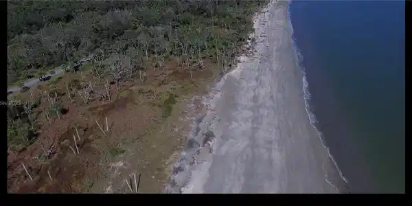 Image 3: Drone / aerial view featuring a beach view and a w Image 3: Drone / aerial view featuring a beach view and a w