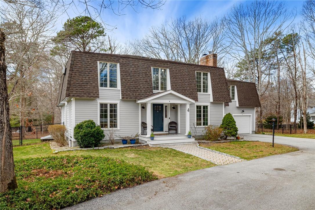 Image 2: Newly Sided Front of Home with Covered Entry