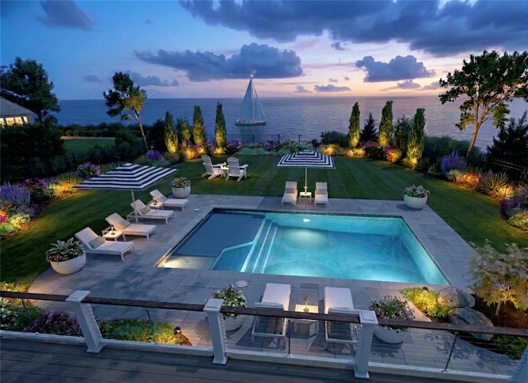 Image 1: Backyard Concept. Pool & landscape to be completed