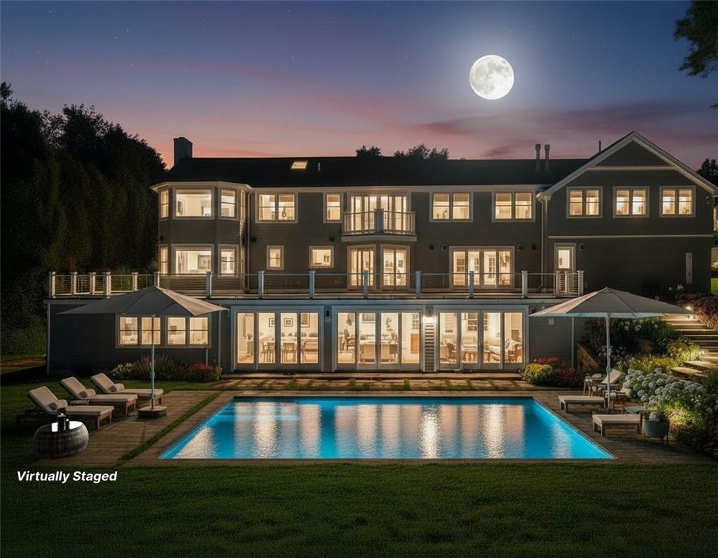 Image 4: Backyard Concept Landscape and pool to be complete