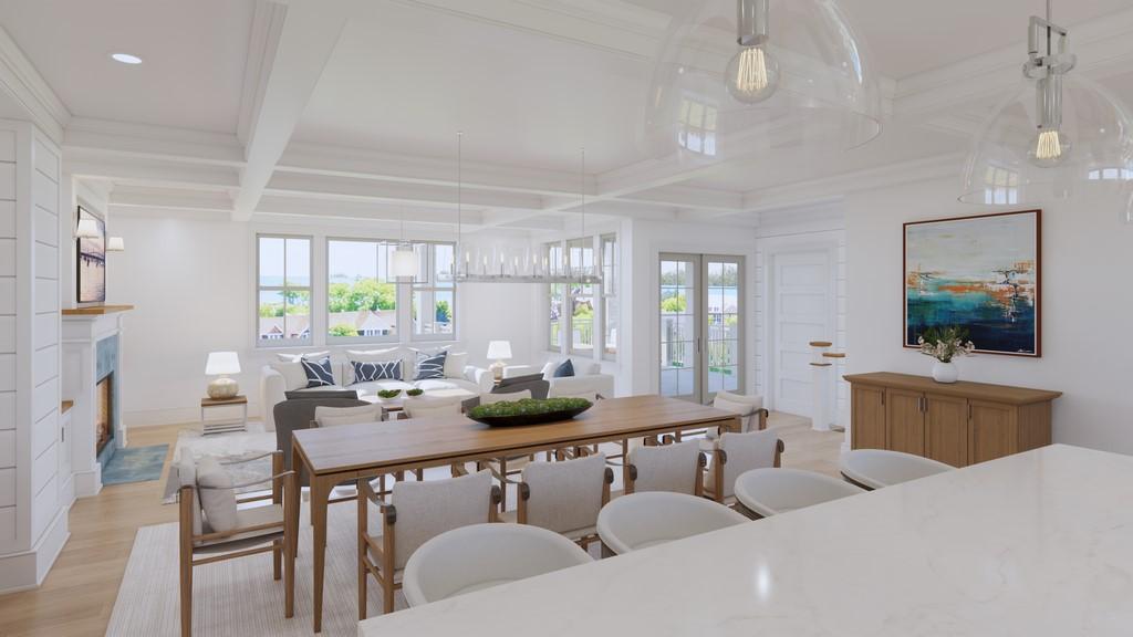 Image 4: Rendering of Leeward Living on Main Level