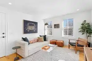 Image 3: Unit 2 living room