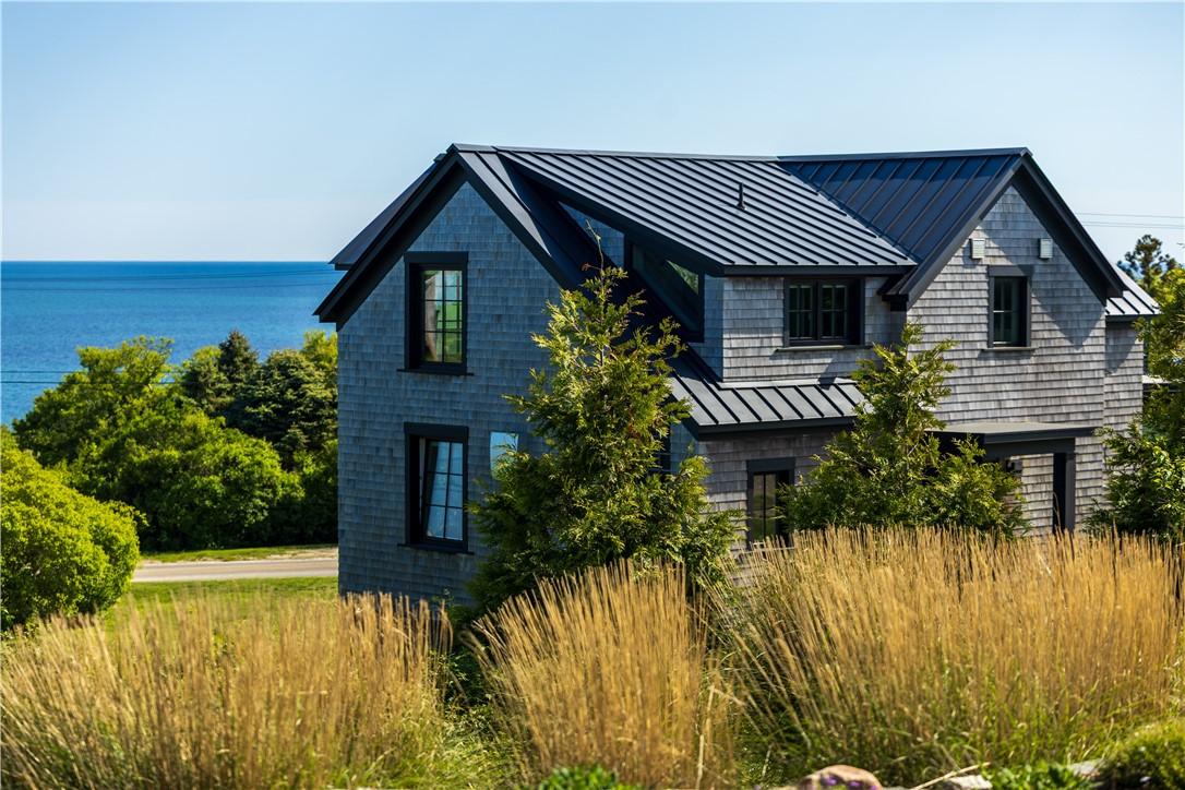 Image 3: West Exterior w/Atlantic Ocean View