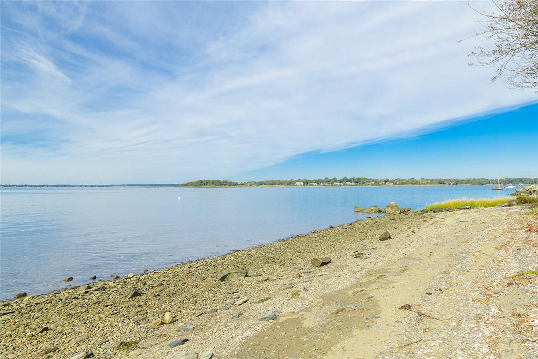 Image 1: Shoreline of the property on Narragansett Bay
