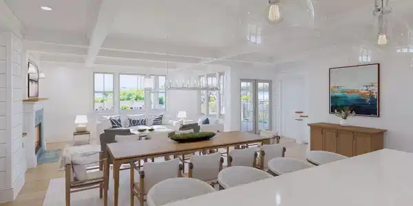 Image 4: Rendering of Leeward Living on Main Level
