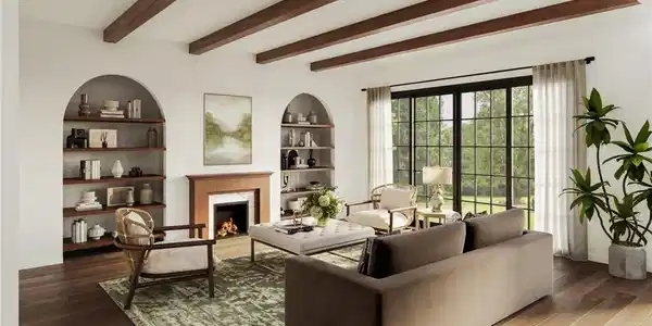 Image 4: Rendering Living room