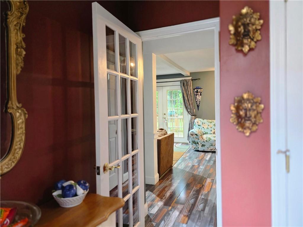 Image 4: Hall entry Door to Family Room