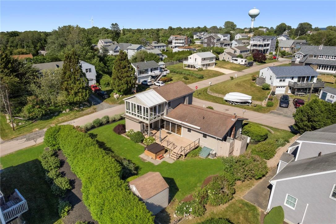 Image 4: Back side of the home