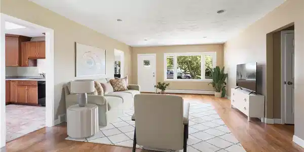 Image 2: Furniture is virtually staged.