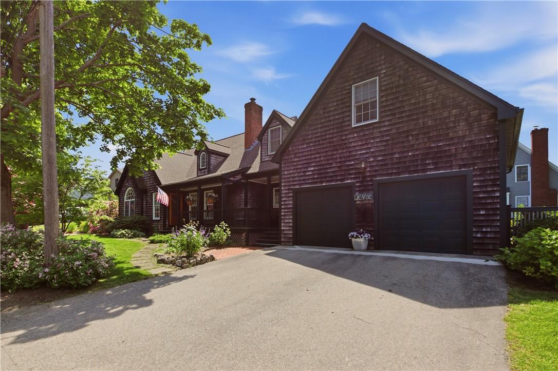 Image 3: Front of property from garage.