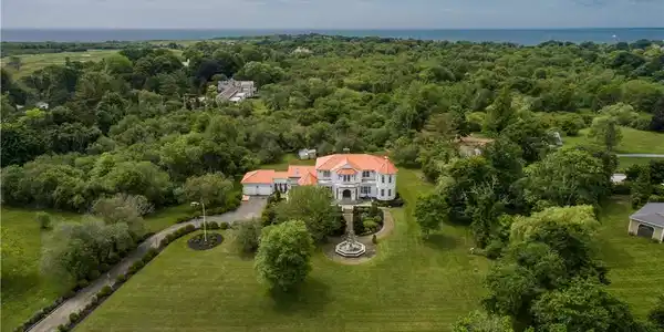 Image 2: Aerial Front of House