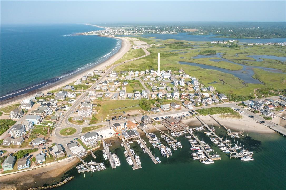 Image 3: View of Point Judith Pond and the Ocean