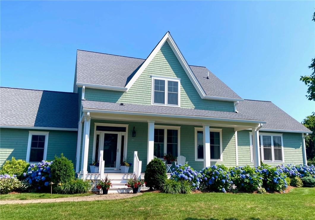 Image 2: This 2801 sf shingle style home has a great locati