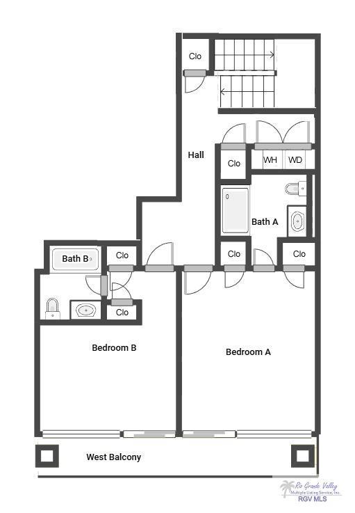 Image 4: Floor Plan 8th Floor (upper level)