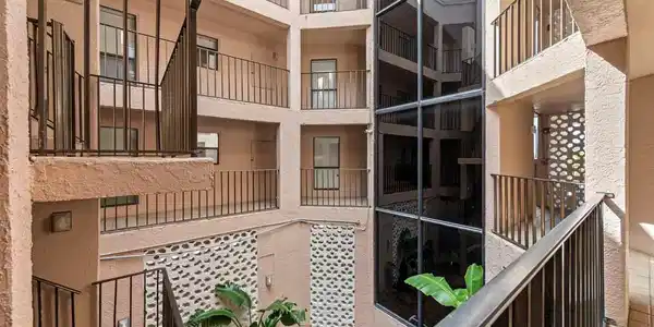 Image 3: Atrium, Floor to ceiling.