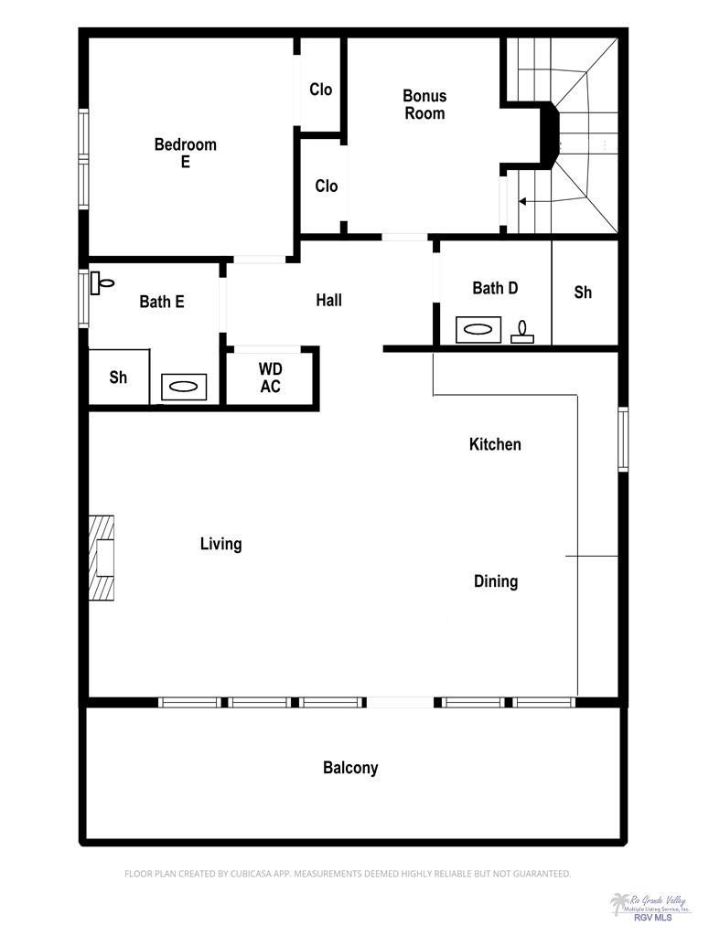 Image 3: Floor Plan (upper level)