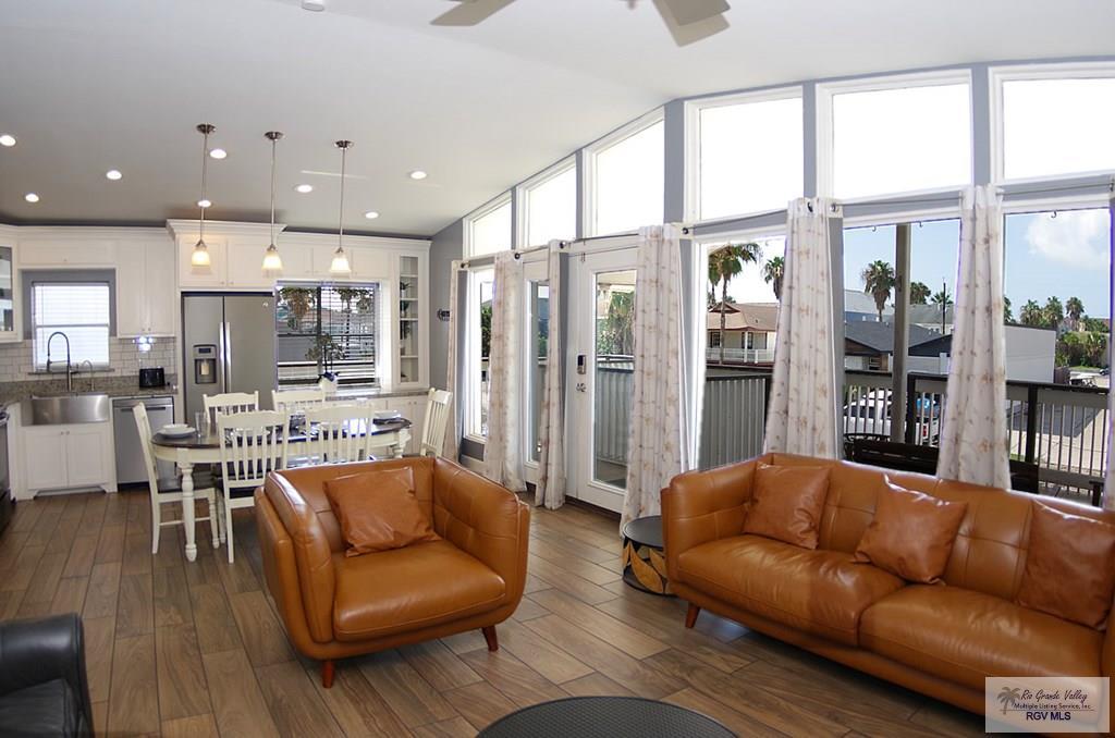 Image 4: Living/Dining/Kitchen (upper level)