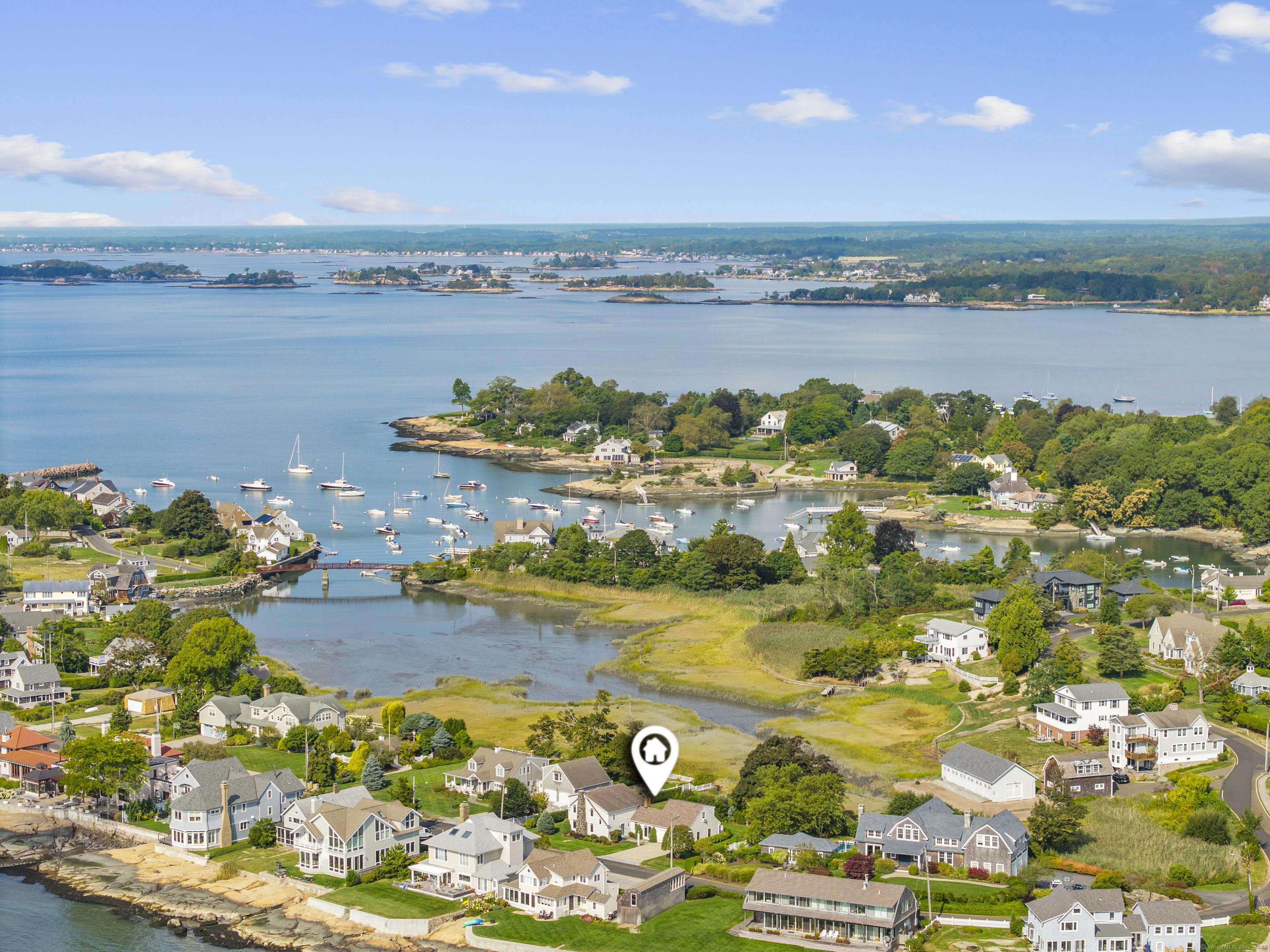 Image 1Aerial View: This is Sachems Head...a unique and special place to live.