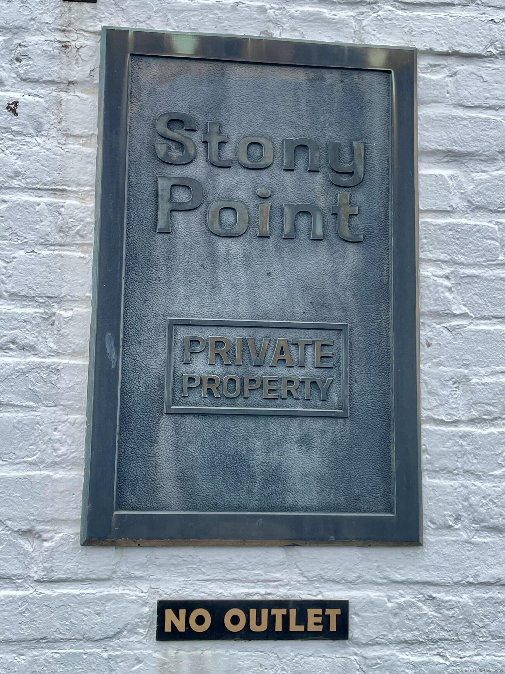 Image 1: Entrance to Stony Point Road at the white gate. (Near train station parking lot)