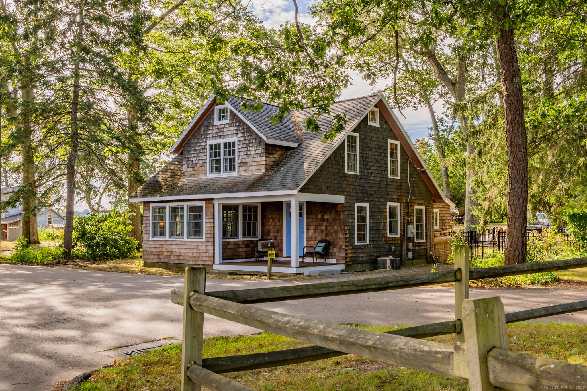 Image 3: View of home from the playground