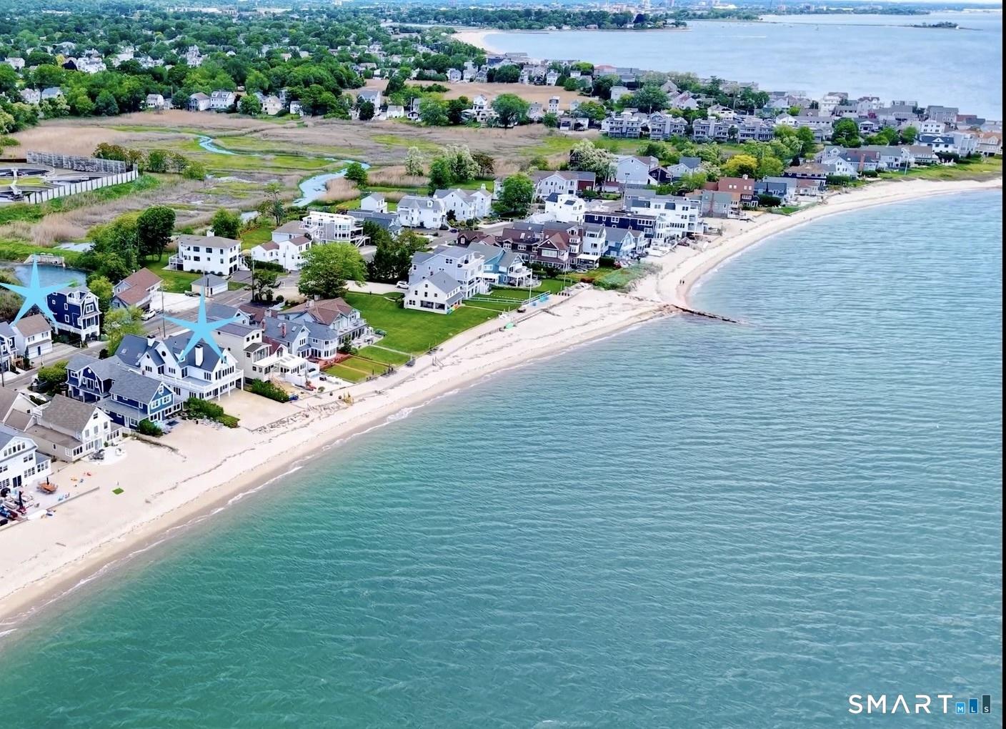 Image 1: WELCOME HOME to your AMAZING FAIRFIELD BEACH WATERFRONT HOME.....with wonderfully updated Guest Home right across the street!