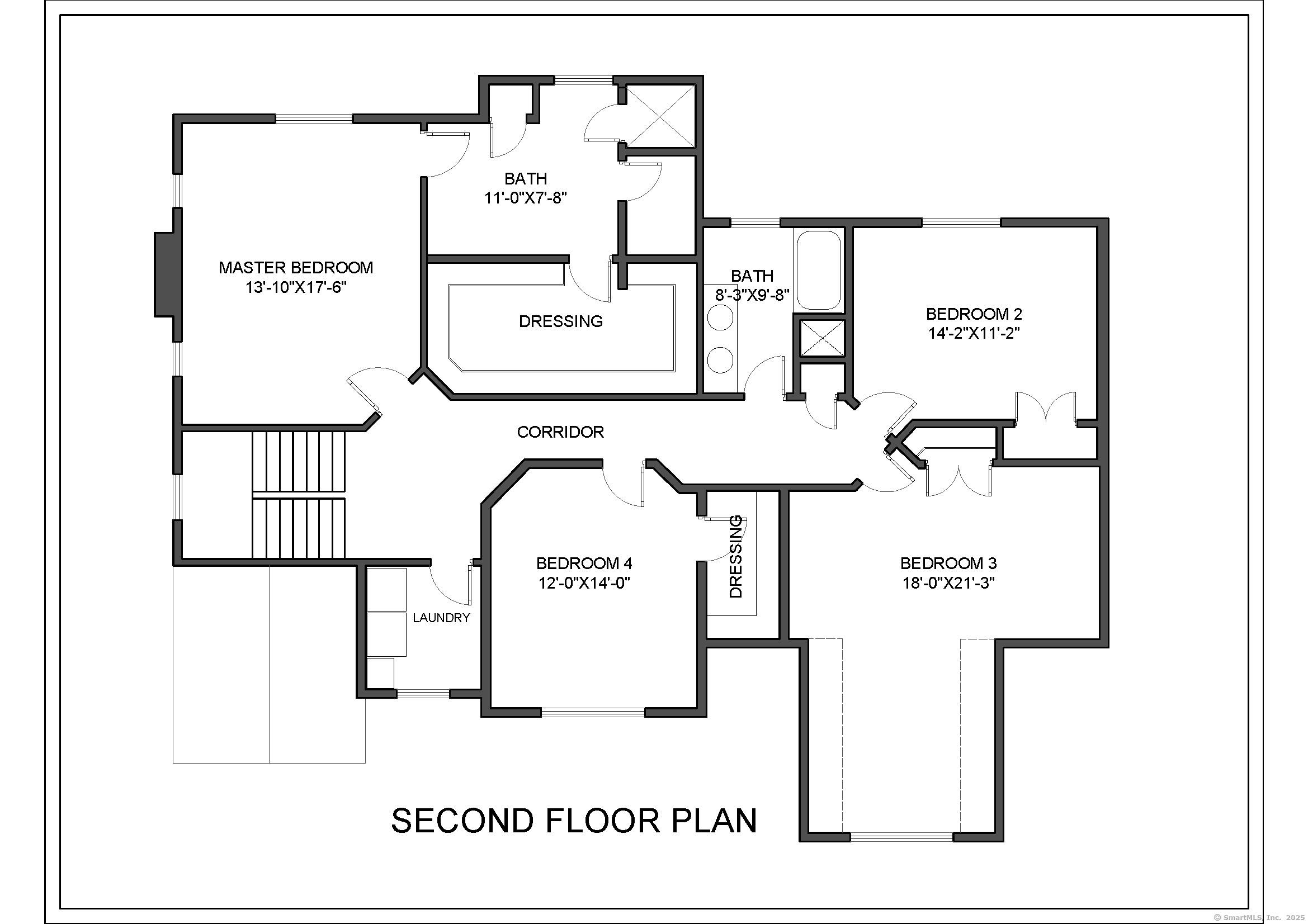 Image 3: Second Floor Design for the Ashton