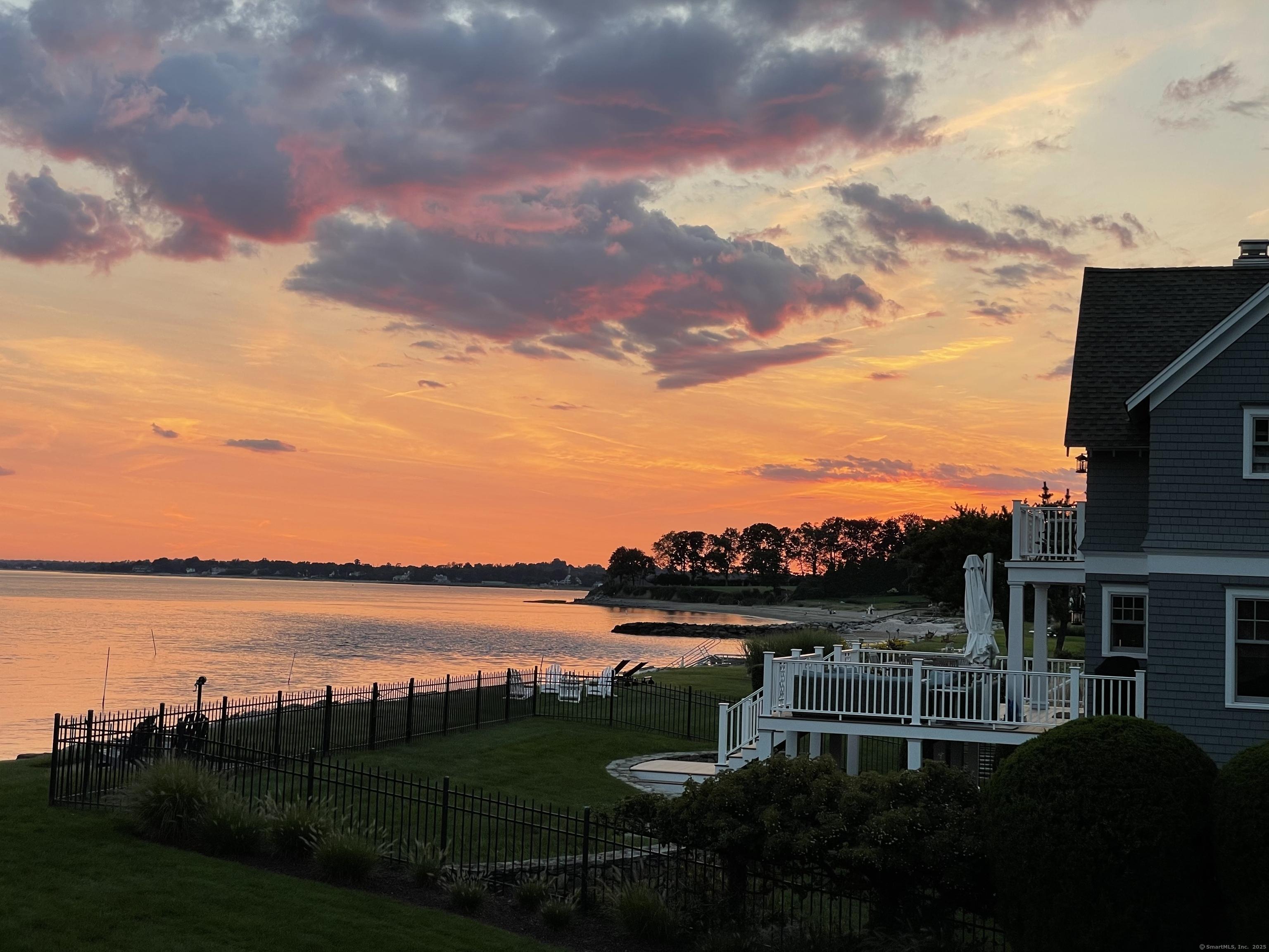 Image 3: Enjoy brilliant sunsets and the natural beauty surrounding this special property year round.