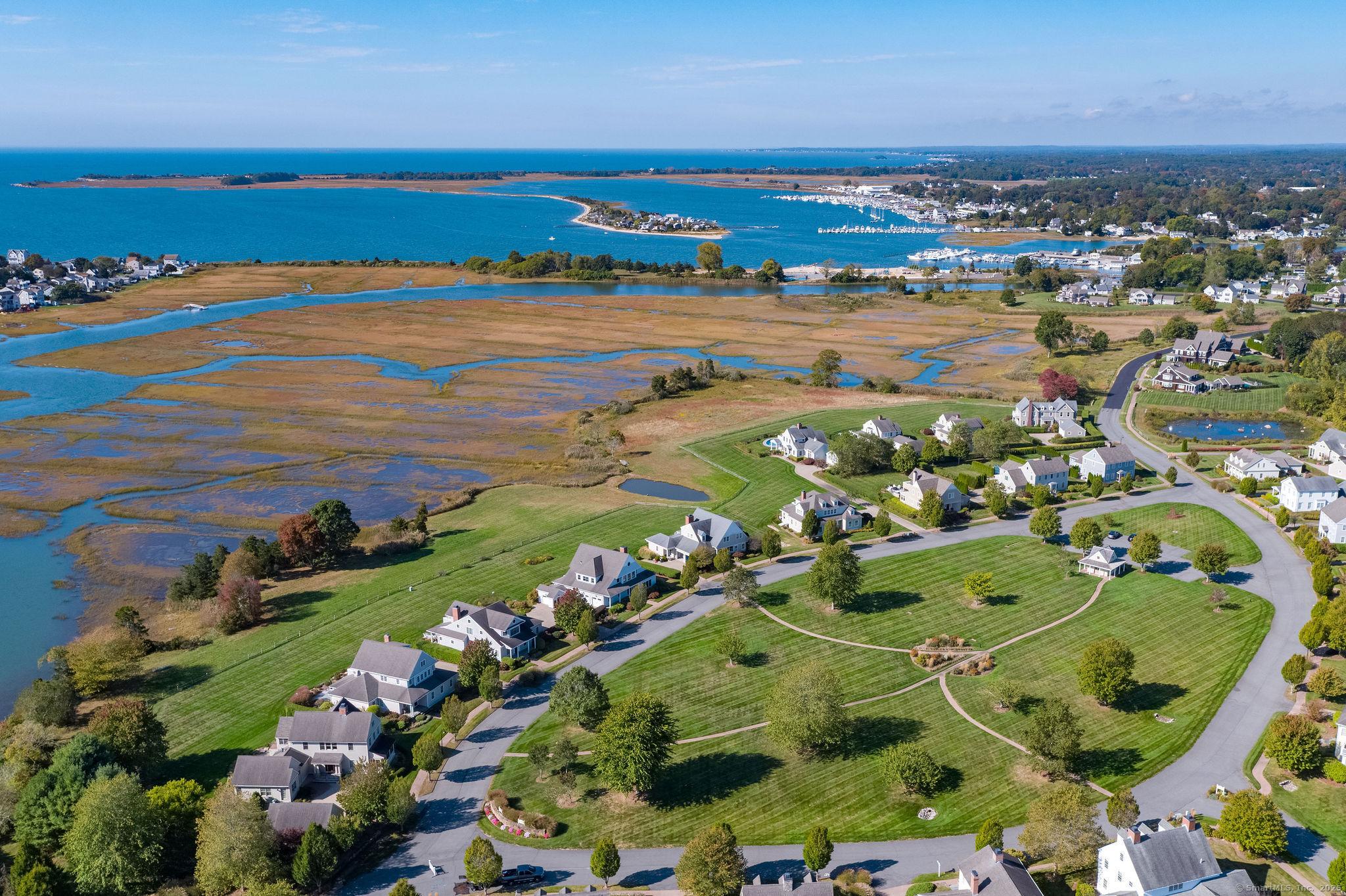 Image 3Aerial View: View of the front of the house that overlooks The Commons