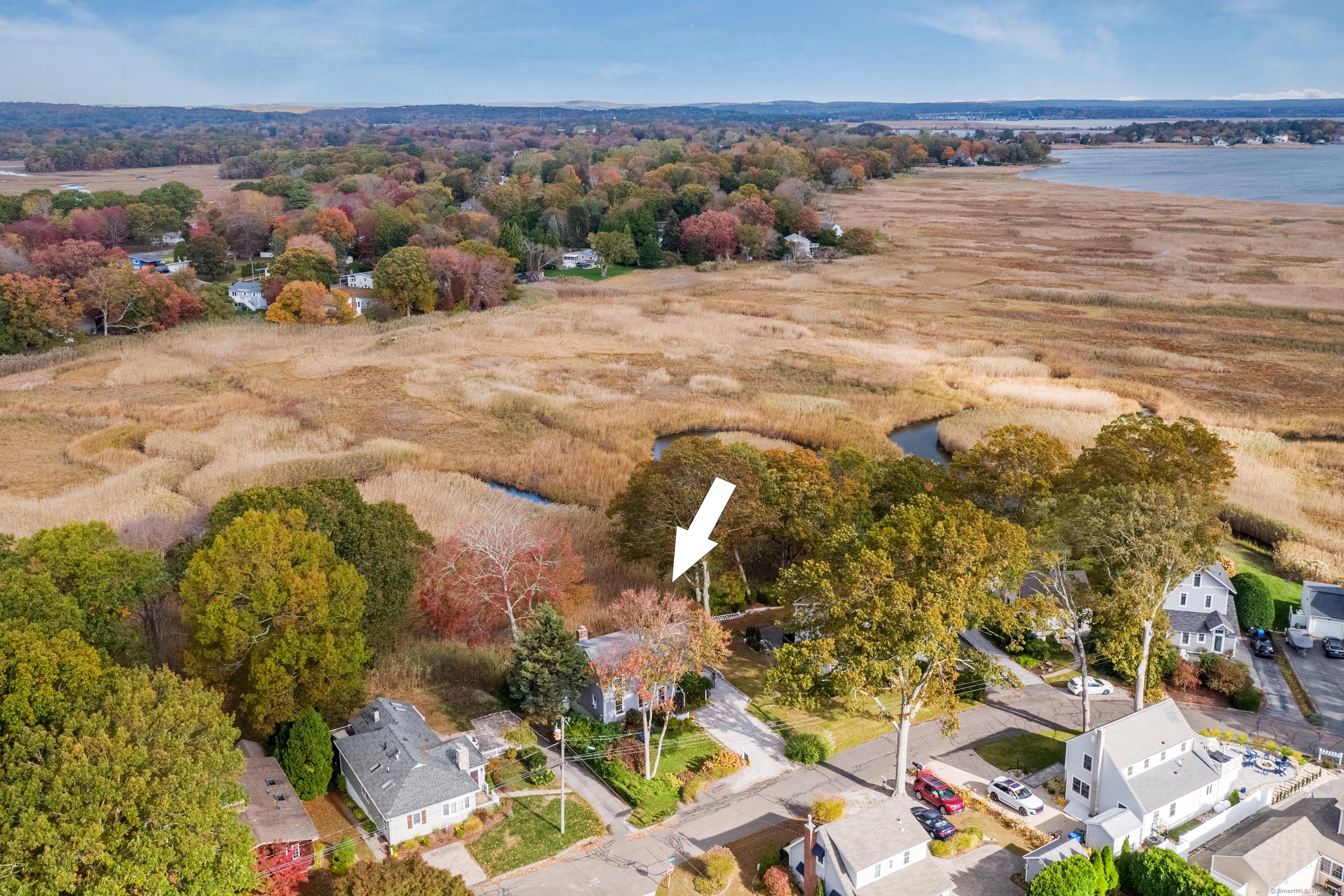 Image 2Aerial View: Embrace the calm of coastal marsh living