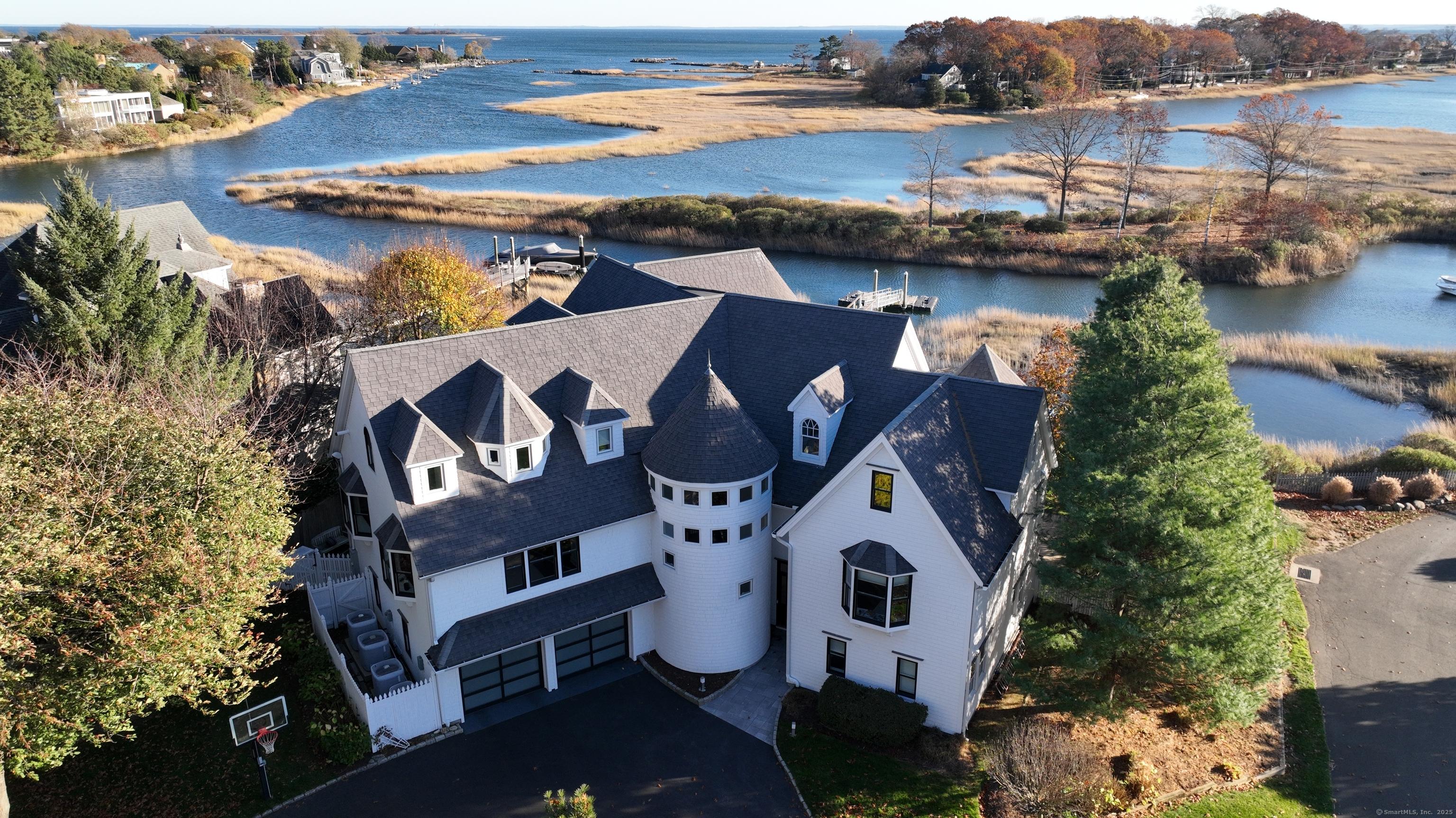 Image 1: 180 degree panoramic water views from every room in the house