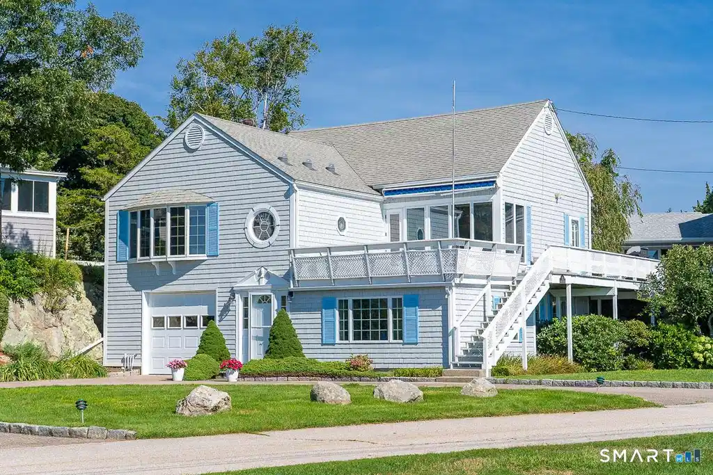Image 1: Front view of 132 Latimer Point Road.