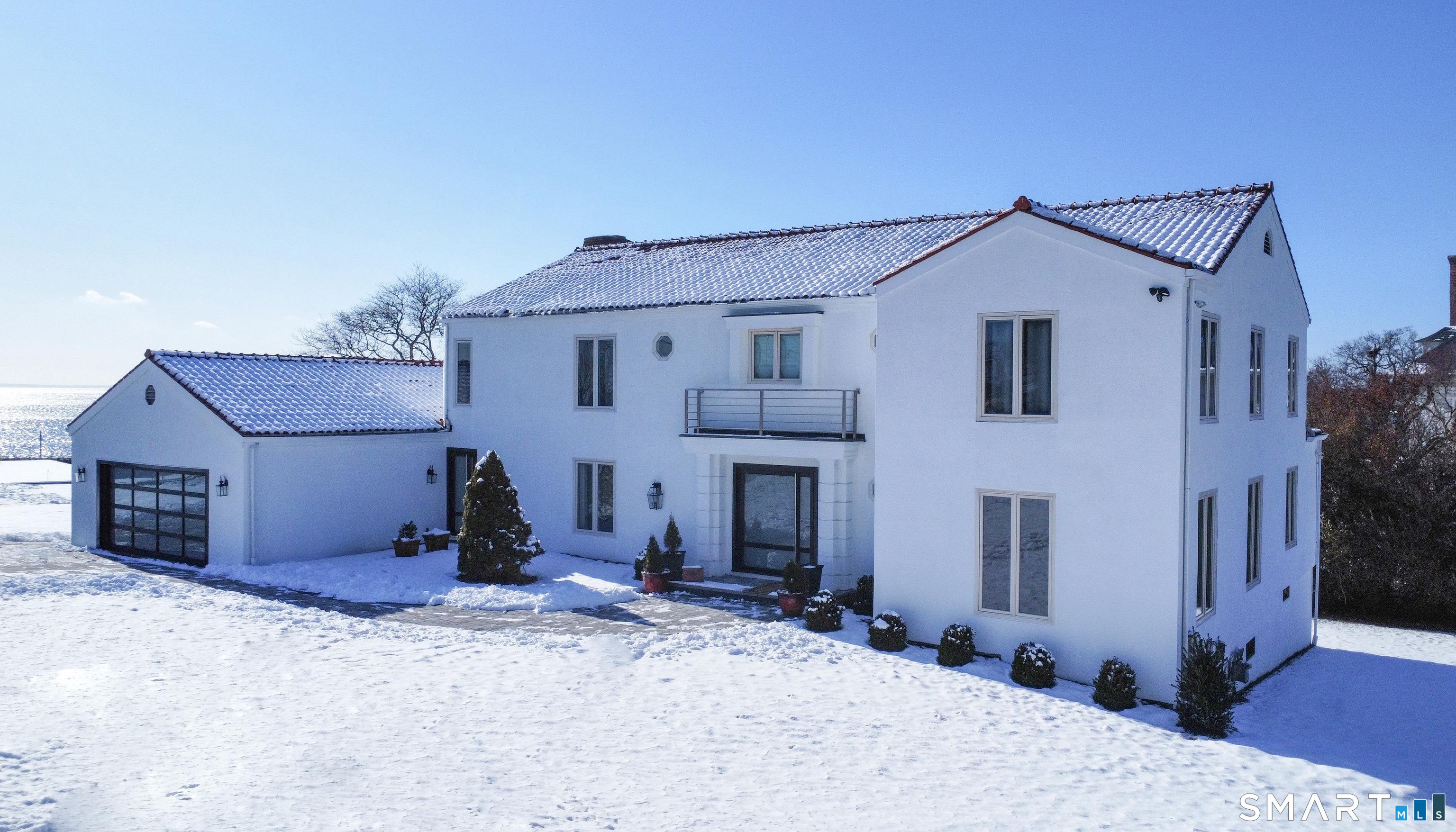 Image 1: Even in snow the views from this home are incredible!