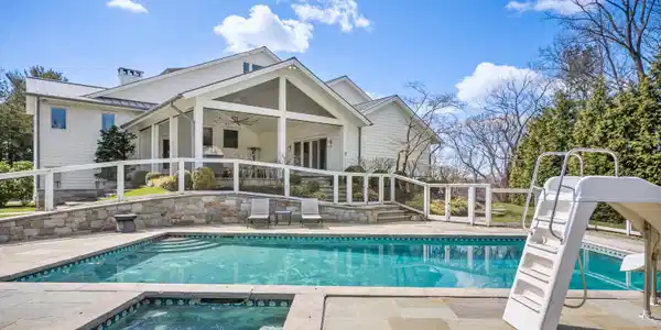 Image 2Back of House: Fenced in Pool and Spa