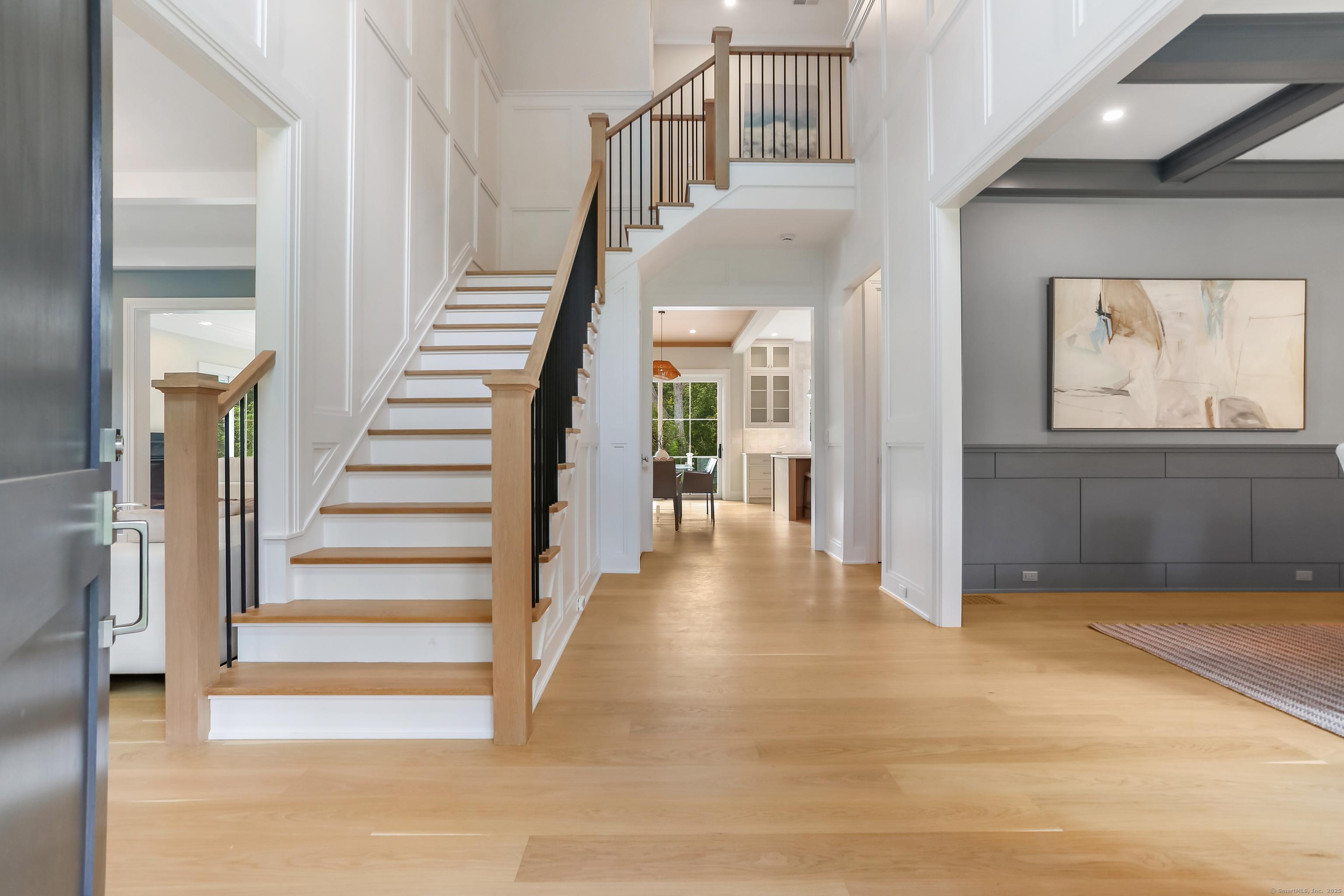 Image 3Entrance Foyer: The Entry showcases the beautiful millwork that is found throughout