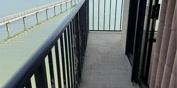 Image 4: Primary bedroom balcony