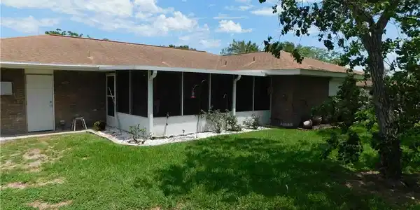 Image 4: Rear view of the subject property