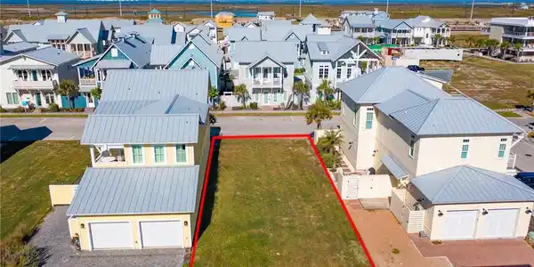 Image 3: Aerial looking toward Bay