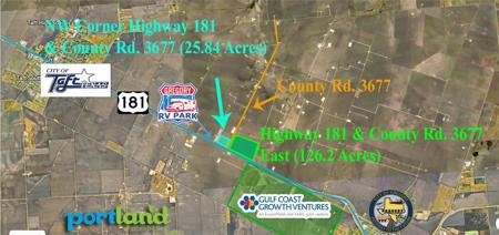 NW Corner Hwy 181 & County Rd 3677