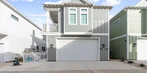 Image 2: Oversized 2 car garage w/ balcony off Primary room