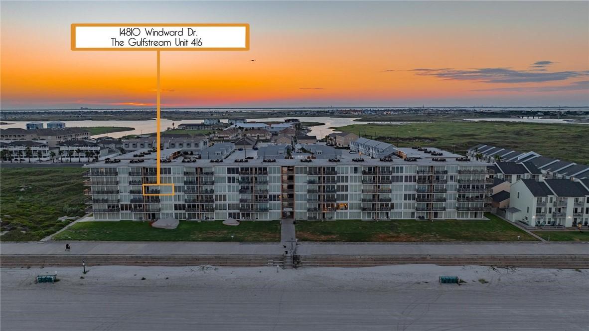 Image 3: Unit #416 Gulf side - awesome water views.
