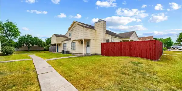 Image 2: Front Door and Fenced in yard