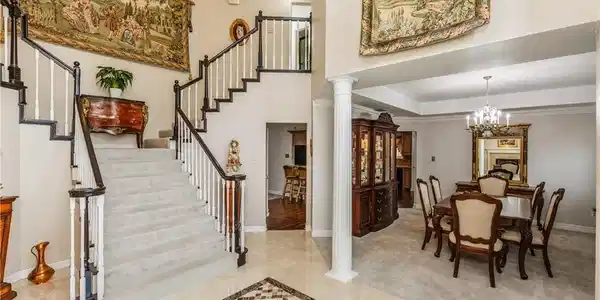 Image 4: Vaulted Ceiling Grand Entry. Formal Dining to the