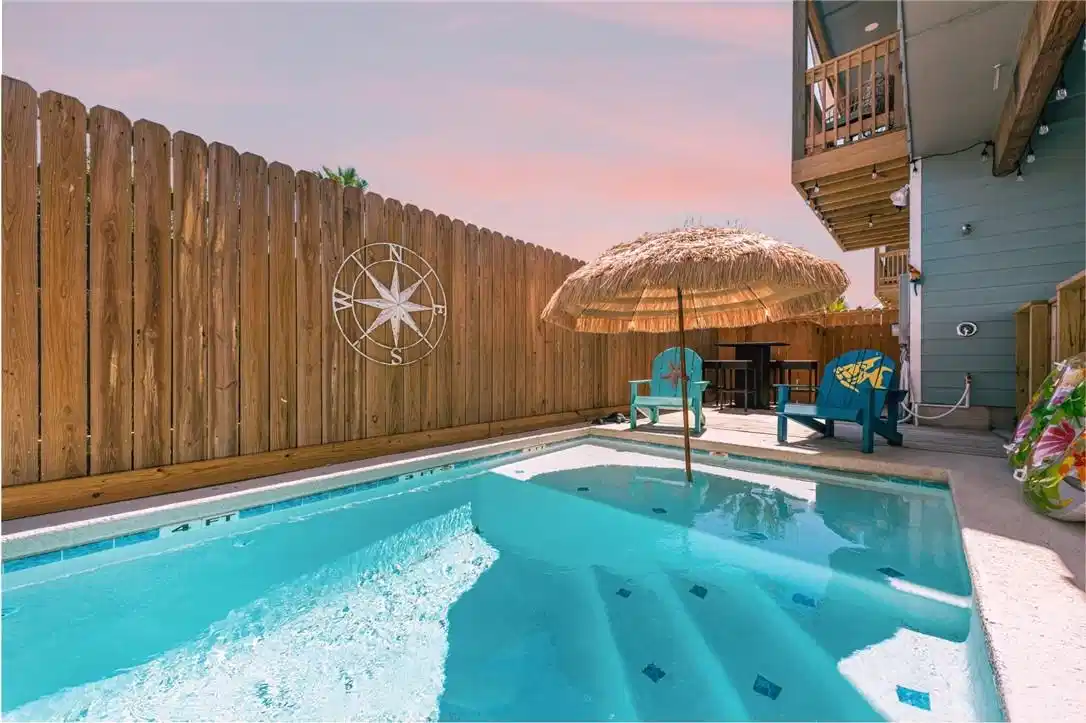 Image 1: Home is where the pool is.