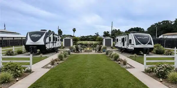 Image 4: VIRTUALLY COMPLETED
one camper on each lot