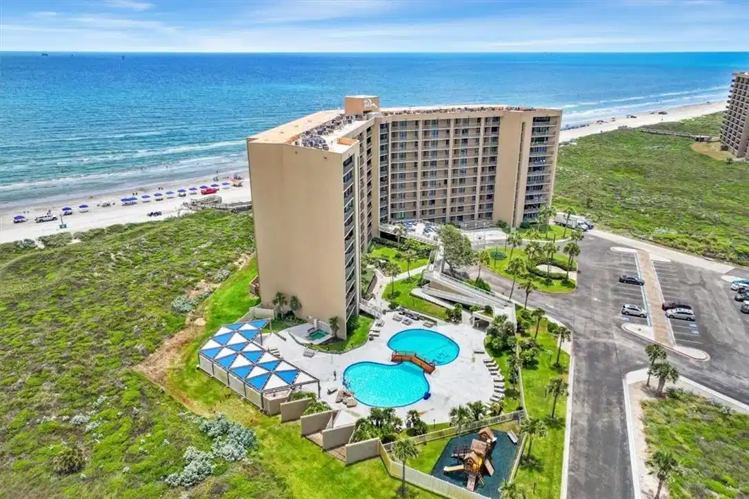 Image 1: 509 Sea Gull 2/2 Beach Front High Rise Condo
