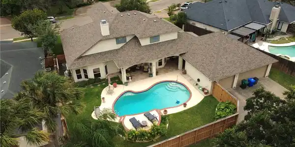 Image 3: Backyard with Pool