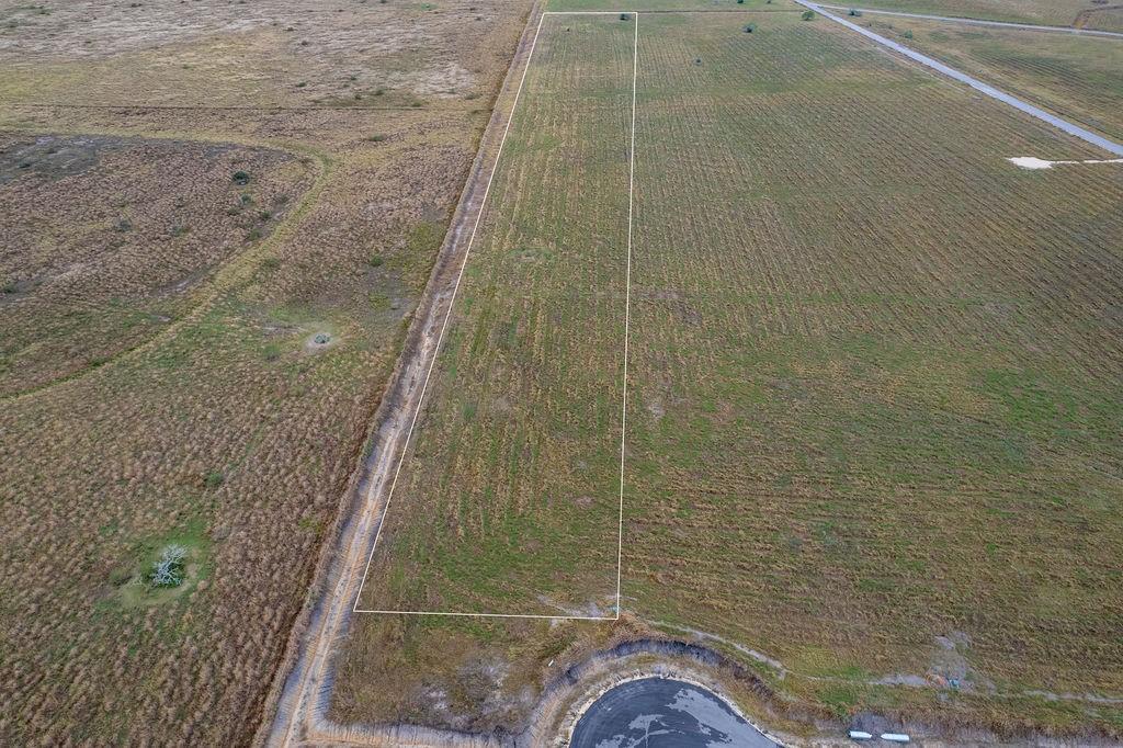 Image 2: Aerial view with approximate property lines