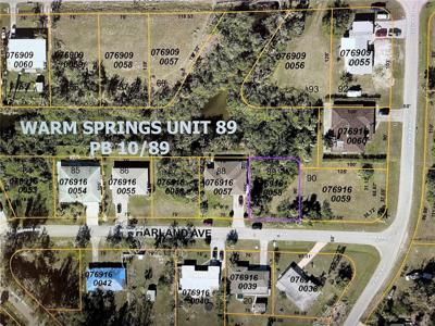 LOT 89 HARLAND AVENUE