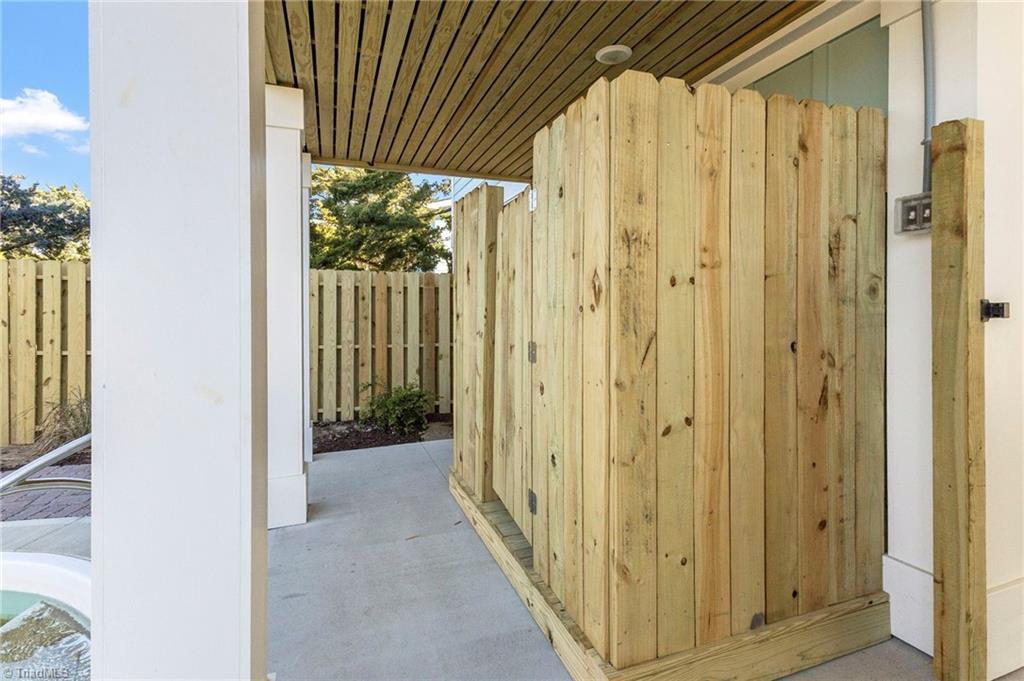 Image 4: Outdoor Shower Creates Ease When Stepping Out Of Pool